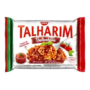 Quantas calorias em 1 pacote (99 g) Talharim Sabor Bolonhesa?