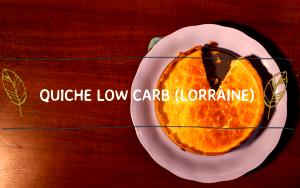 Quantas calorias em 1 Pedaço (1/8 De 23 Cm De Diâmetro) Quiche Low Carb?