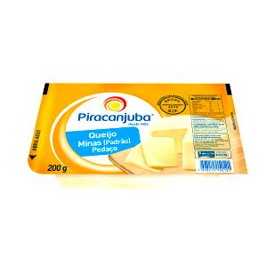 Quantas calorias em 1 pedaço (30 g) Queijo Minas Padrão?