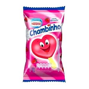 Quantas calorias em 1 picolé (45 g) Picolé Chambinho?