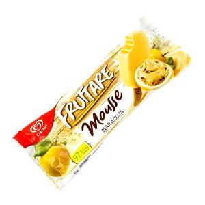 Quantas calorias em 1 picolé (51 g) Frutare Mousse Maracujá?