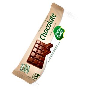 Quantas calorias em 1 picolé (55 g) Picolé de Chocolate sem Adição de Açúcar?