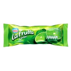 Quantas calorias em 1 picolé (58 g) Picolé La Frutta Limão?