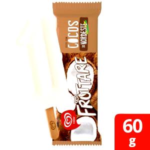 Quantas calorias em 1 picolé (60 ml) Frutare Coco?