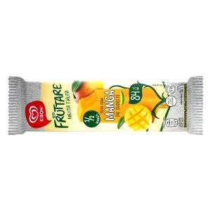 Quantas calorias em 1 picolé (61 g) Frutare Manga?