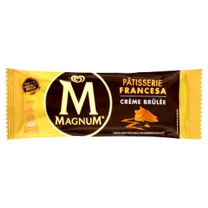 Quantas calorias em 1 picolé (76 g) Magnum Crème Brûlée?