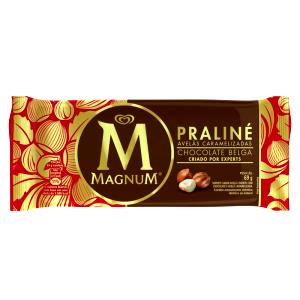 Quantas calorias em 1 picolé (78 g) Magnum Avelã?