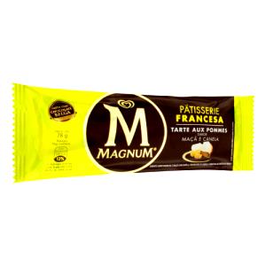 Quantas calorias em 1 picolé (78 g) Magnum Chocolate Amargo?