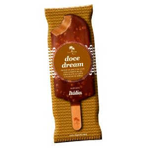 Quantas calorias em 1 picolé (90 g) Picolé Doce Dream?