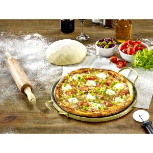 Quantas calorias em 1 Pizza (36 Cm De Diâmetro) Pizza com Carne?