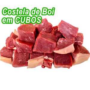 Quantas calorias em 1 Polegada Cúbica, Sem Ossos, Cozida Carne de Vaca do Peito?