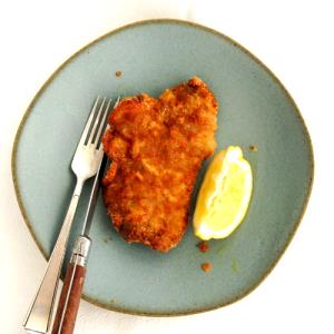 Quantas calorias em 1 Polegada Cúbica, Sem Ossos Schnitzel de Vitela?