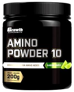 Quantas calorias em 1 porção (10 g) Amino Powder?