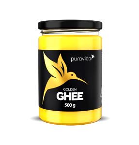 Quantas calorias em 1 porção (10 g) Ghee Bullet Proof?