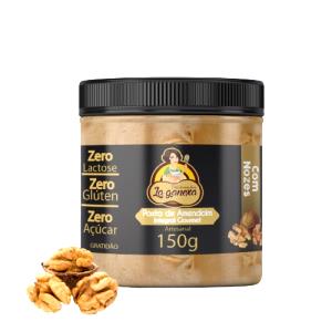 Quantas calorias em 1 porção (10 g) Pasta de Amendoim Integral Gourmet com Nozes?