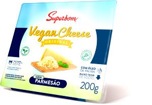 Quantas calorias em 1 porção (10 g) Queijo Vegano Parmesão?