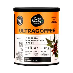 Quantas calorias em 1 porção (10 g) Ultracoffee?