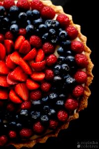 Quantas calorias em 1 Porção (109 G) Torta de Frutos Silvestres?