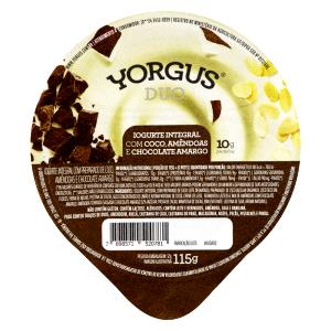 Quantas calorias em 1 porção (115 g) Yorgus Duo?