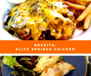 Quantas calorias em 1 porção (128 g) Alice Spring Chicken?
