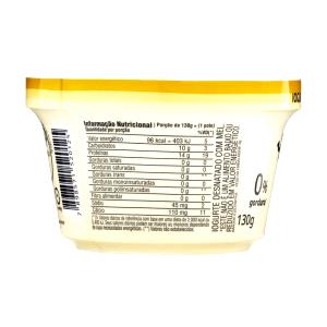 Quantas calorias em 1 porção (130 g) Iogurte Grego Light Limão Siciliano?