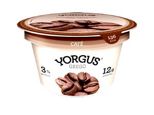 Quantas calorias em 1 porção (130 g) Iogurte Integral com Café?