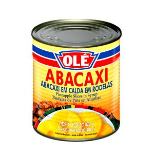 Quantas calorias em 1 porção (140 g) Abacaxi em Calda Zero?