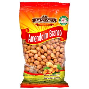 Quantas calorias em 1 porção (15 g) Amendoim Branco?