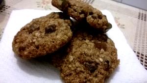 Quantas calorias em 1 Porção (15 G) Cookie de Aveia?