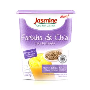 Quantas calorias em 1 porção (15 g) Farinha de Chia Estabilizada?