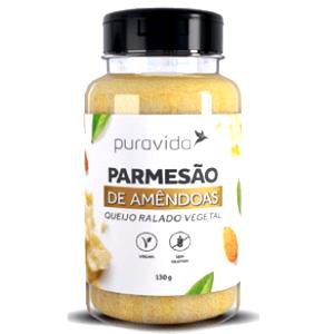 Quantas calorias em 1 porção (15 g) Parmesão de Amêndoas?