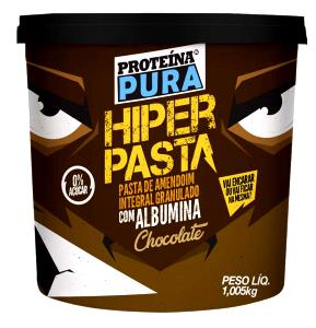 Quantas calorias em 1 porção (15 g) Pasta de Amendoim com Albumina?