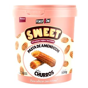 Quantas calorias em 1 porção (15 g) Pasta de Amendoim Sabor Churros?