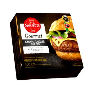 Quantas calorias em 1 porção (150 g) Hambúrguer Premium Angus?