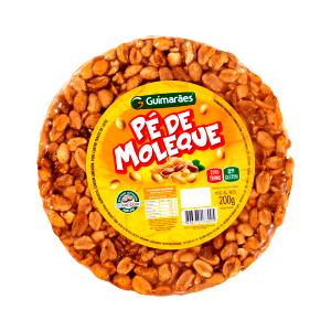 Quantas calorias em 1 porção (150 g) Pé de Moleque Inteiro?