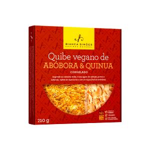 Quantas calorias em 1 porção (150 g) Quibe de Abóbora e Quinoa?