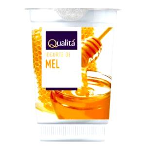 Quantas calorias em 1 porção (160 g) Iogurte de Mel?