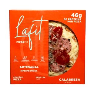 Quantas calorias em 1 porção (160 g) Pizza Calabresa?