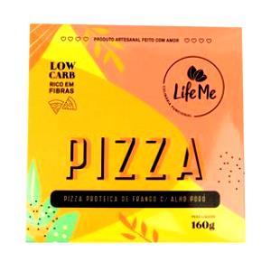 Quantas calorias em 1 porção (160 g) Pizza Proteica de Frango com Alho Poró?