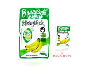 Quantas calorias em 1 porção (18 g) Bananada?