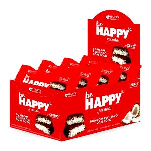 Quantas calorias em 1 porção (18 g) Be Happy Cocada?