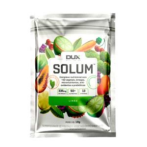 Quantas calorias em 1 porção (18 g) Solum?