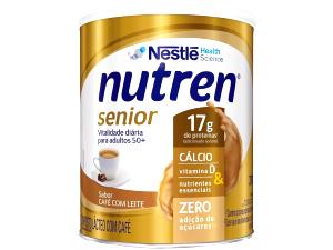 Quantas calorias em 1 porção (180 ml) Café com Leite?