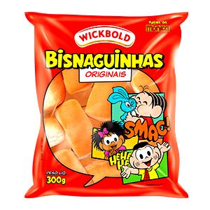 Quantas calorias em 1 porção (19 g) Bisnaguinha?