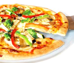 Quantas calorias em 1 Porção (190 G) Pizza de Queijo de Massa Grossa?