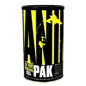 Quantas calorias em 1 porção (20 g) Animal Pak?