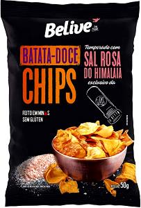 Quantas calorias em 1 porção (20 g) Batata Doce Chips?