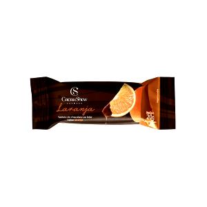 Quantas calorias em 1 porção (20 g) Chocolate 70% Cacau Sabor Laranja (20g)?