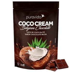 Quantas calorias em 1 porção (20 g) Chocolate com Leite de Coco?