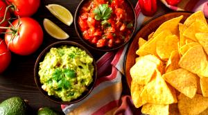 Quantas calorias em 1 porção (20 g) Guacamole?